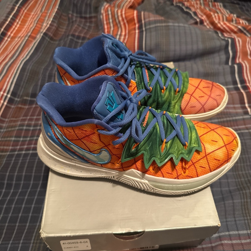 Nike Athletic Shoes - Orange and Green